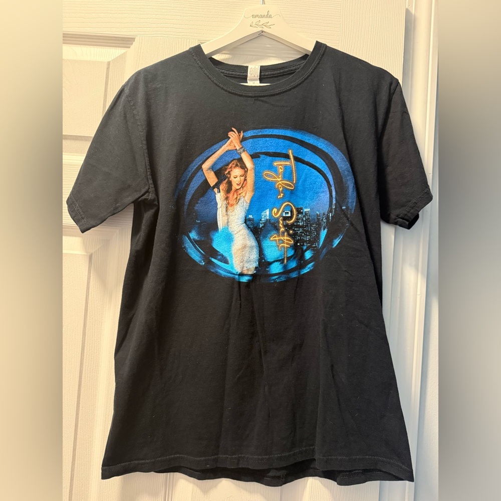 TAYLOR SWIFT Black Concert T-Shirt
